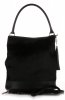 Bőr táska shopper bag Vera Pelle fekete 8502